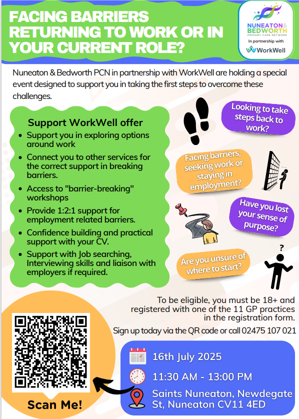 Nuneaton and Bedworth Work Well Event
